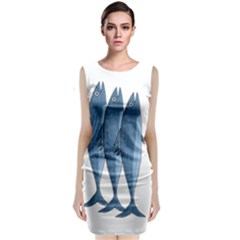 Mackerel Classic Sleeveless Midi Dress