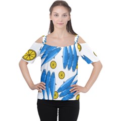 Mackerel Meal 2 Women s Cutout Shoulder Tee