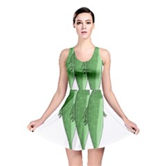 Mackerel - Green Reversible Skater Dress