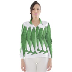 Mackerel - Green Wind Breaker (women) by Valentinaart