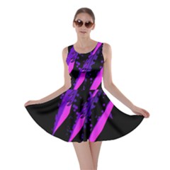 Purple Fish Skater Dress by Valentinaart