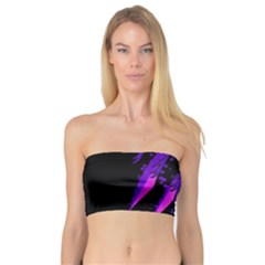 Purple Fish Bandeau Top