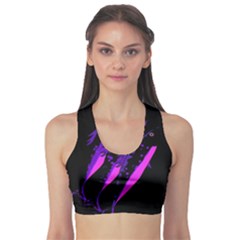 Purple Fish Sports Bra