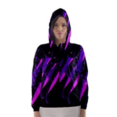 Purple Fish Hooded Wind Breaker (women)