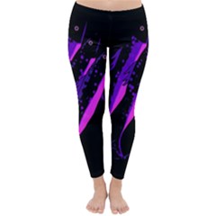 Purple Fish Classic Winter Leggings