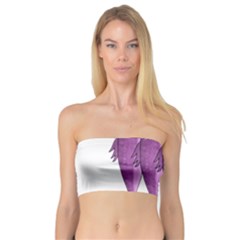 Mackerel - Magenta Bandeau Top