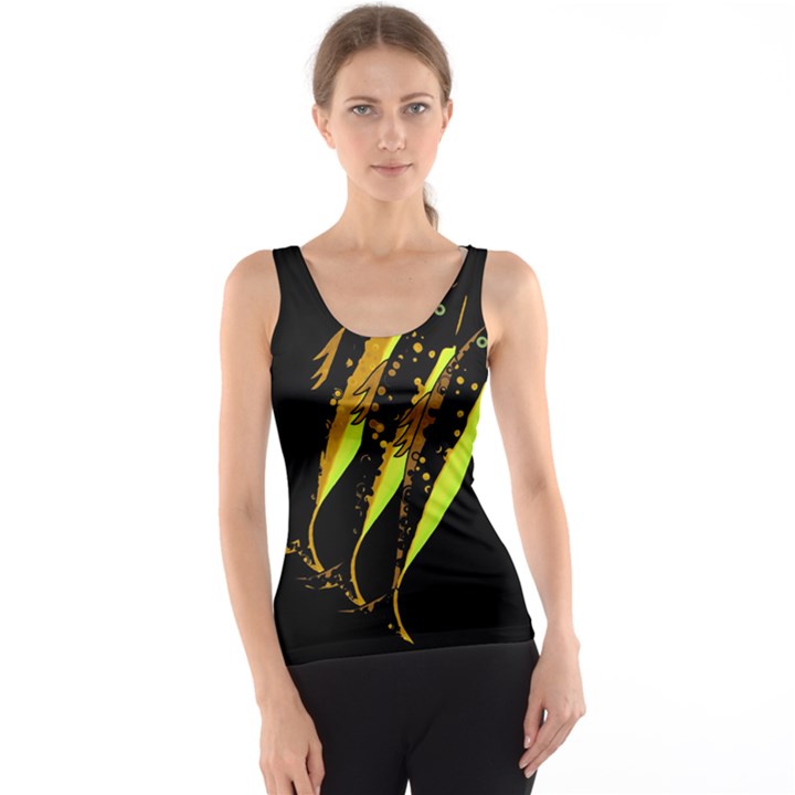 Yellow fish Tank Top