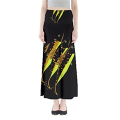 Yellow Fish Maxi Skirts by Valentinaart