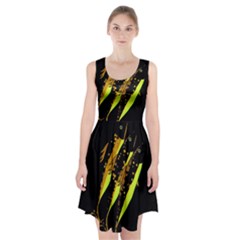 Yellow Fish Racerback Midi Dress by Valentinaart