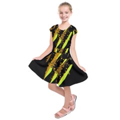 Yellow Fish Kids  Short Sleeve Dress