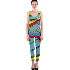 Abstract Machine Onepiece Catsuit