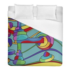 Abstract Machine Duvet Cover (full/ Double Size)