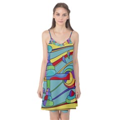 Abstract Machine Camis Nightgown by Valentinaart