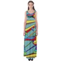 Abstract machine Empire Waist Maxi Dress View1