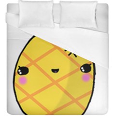 Kawaii Pineapple Duvet Cover (king Size)