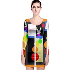 Anarchy  Long Sleeve Bodycon Dress