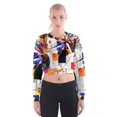 Champion Women s Cropped Sweatshirt by Valentinaart