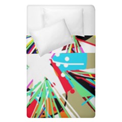 Colorful Big Bang Duvet Cover Double Side (single Size)