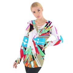 Colorful Big Bang Women s Tie Up Tee