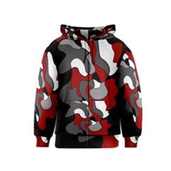 Creative Spot - Red Kids  Zipper Hoodie