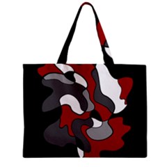 Creative Spot - Red Zipper Mini Tote Bag