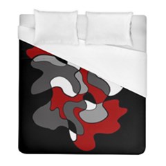 Creative Spot - Red Duvet Cover (full/ Double Size)