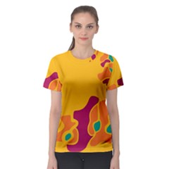 Colorful Creativity Women s Sport Mesh Tee