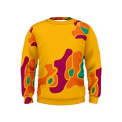 Colorful Creativity Kids  Sweatshirt