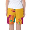 Colorful creativity Women s Basketball Shorts View2