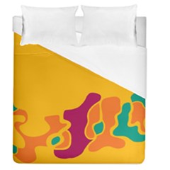 Colorful Creativity Duvet Cover (queen Size)