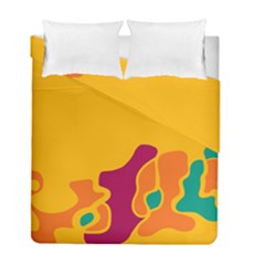 Colorful Creativity Duvet Cover Double Side (full/ Double Size)