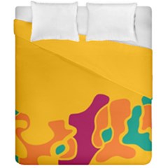 Colorful Creativity Duvet Cover Double Side (california King Size)