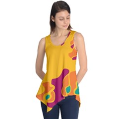 Colorful Creativity Sleeveless Tunic