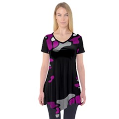 Magenta Creativity  Short Sleeve Tunic 