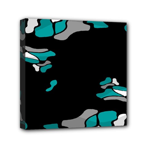 Cyan Creativity Mini Canvas 6  X 6 