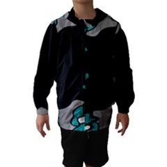 Cyan Creativity Hooded Wind Breaker (kids)