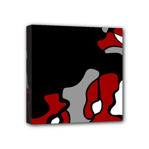 Red Creativity 2 Mini Canvas 4  X 4 