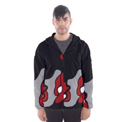 Red Creativity 2 Hooded Wind Breaker (men)