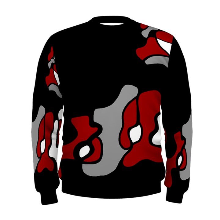 Red creativity 2 Men s Sweatshirt