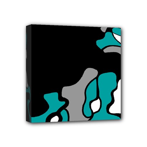 Cyan Creativity 2 Mini Canvas 4  X 4 