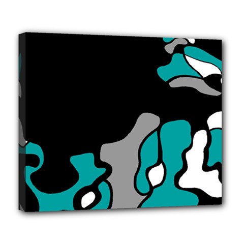 Cyan Creativity 2 Deluxe Canvas 24  X 20  