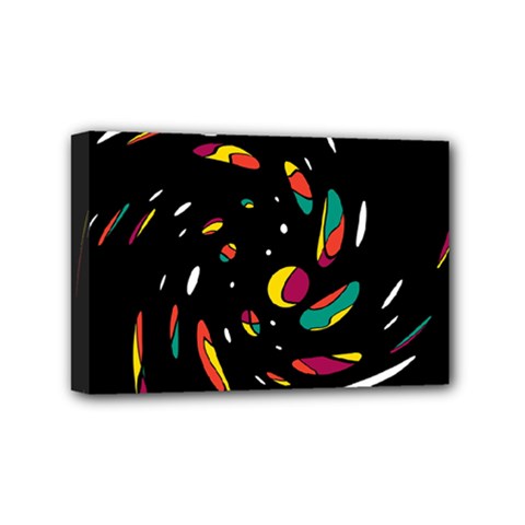 Colorful Twist Mini Canvas 6  X 4  by Valentinaart