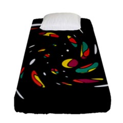 Colorful Twist Fitted Sheet (single Size)