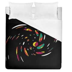 Colorful Twist Duvet Cover (queen Size)