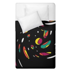 Colorful Twist Duvet Cover Double Side (single Size)