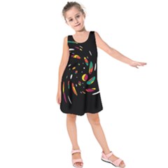 Colorful Twist Kids  Sleeveless Dress