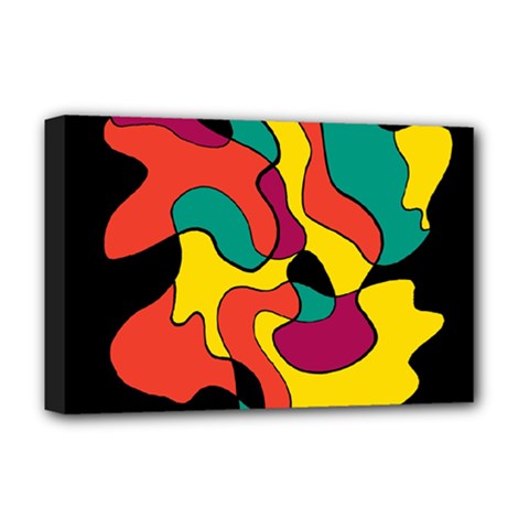 Colorful Spot Deluxe Canvas 18  X 12  