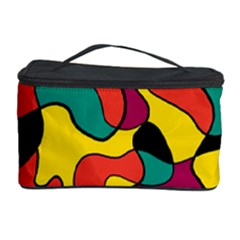 Colorful Spot Cosmetic Storage Case by Valentinaart