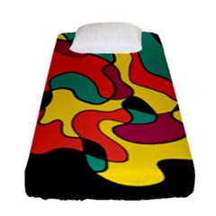 Colorful Spot Fitted Sheet (single Size)