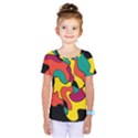 Colorful spot Kids  One Piece Tee View1